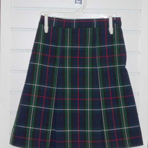 Two Kick Pleat Skirt
Plaid 1E